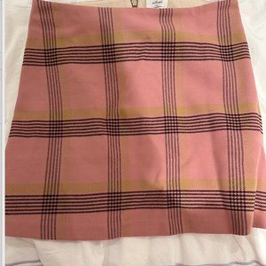 Aritizia/Wilfred mini plaid skirt